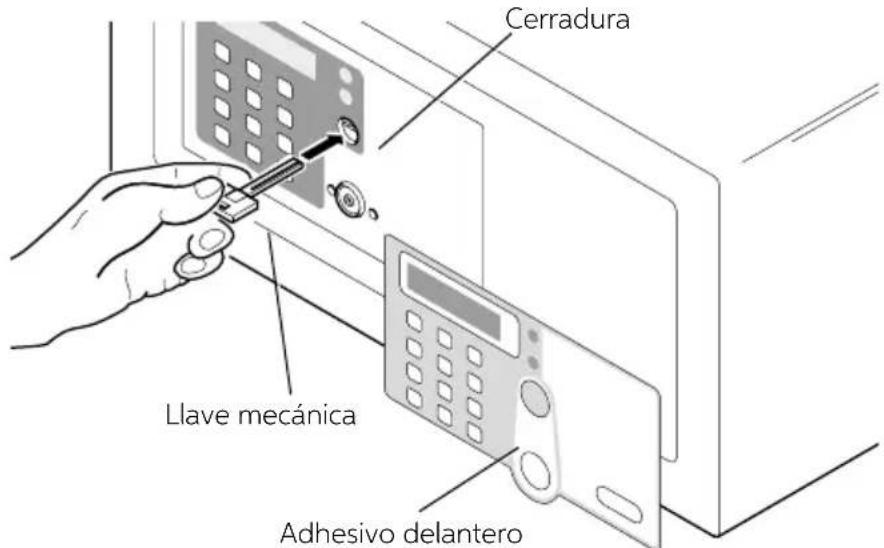 Indel B SAFE 10 PLUS - USO DE LA LLAVE MECÁNICA - 1