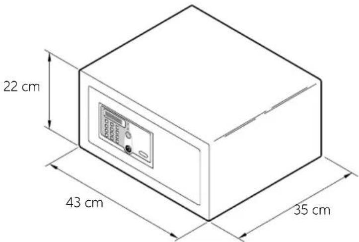 Indel B SAFE 10 PLUS - ABMESSUNGEN - 2