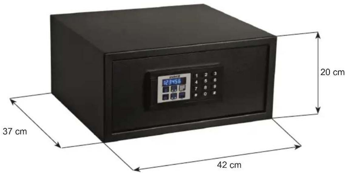 Indel B SAFE 30 EASY - ГАБАРИТНЫЕ РАЗМЕРЫ - 1