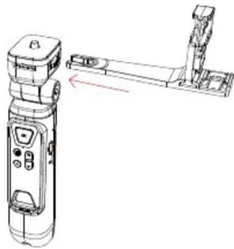AGFAPHOTO Realishot VLG-4K - INSTALLATION OF EXTENSION BRACKET - 1