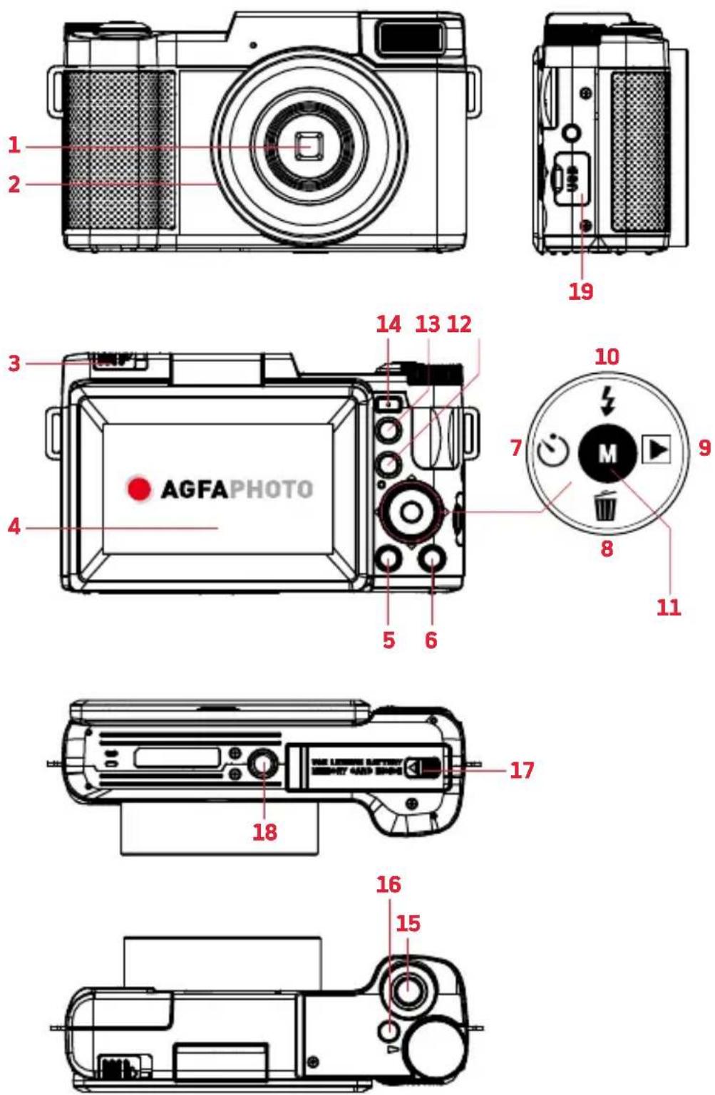 AGFAPHOTO Realishot VLG-4K - KAMERA - 11