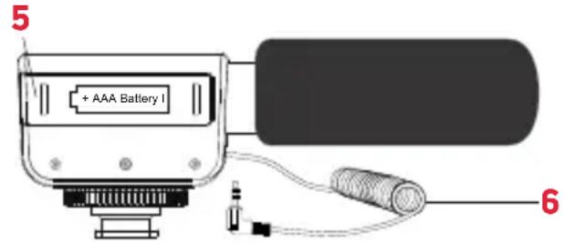 AGFAPHOTO Realishot VLG-4K - MICROFONE - 2