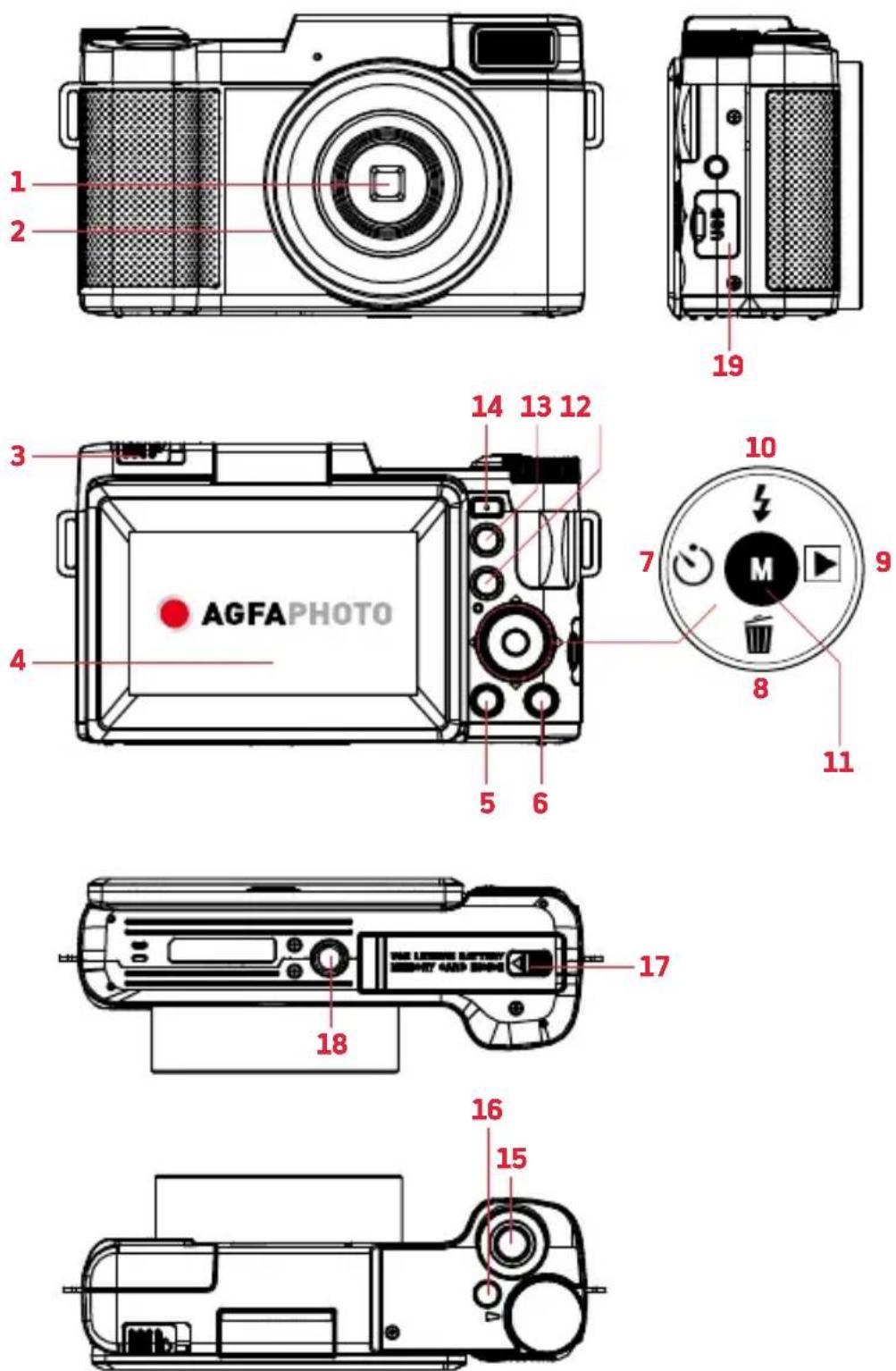 AGFAPHOTO Realishot VLG-4K - CAMERA - 1