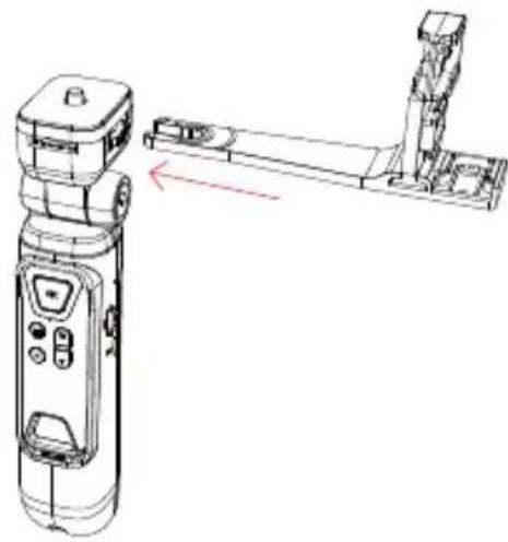 AGFAPHOTO Realishot VLG-4K - INSTALACIÓN DEL SOPORTE DE EXTENSIÓN - 1