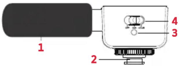 AGFAPHOTO Realishot VLG-4K - MICROFONO - 1