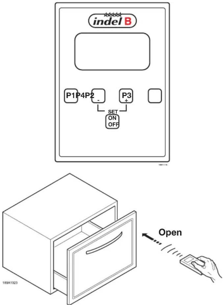 Indel B KD 50 ECOSMART PV - The REMOTE CONTROL - 1