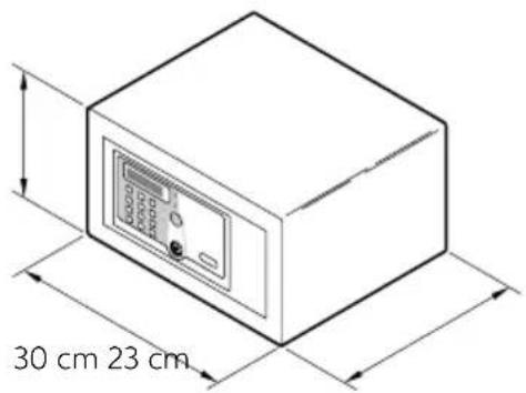 Indel B SAFE 35 SMART PLUS - DIMENSIONI D'INGOMBRO - 1