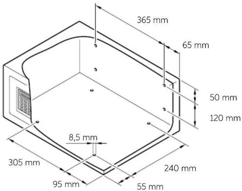 Indel B SAFE 35 SMART PLUS - EMPLACEMENT - 4