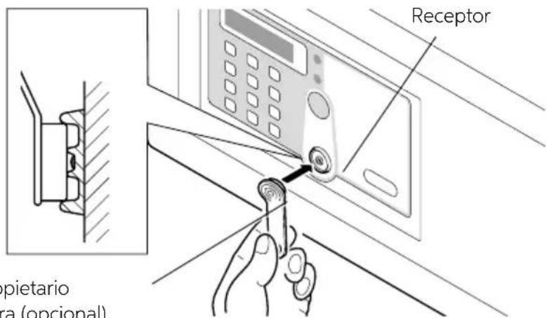Indel B SAFE 35 SMART PLUS - USO DE LA LLAVE DE PROPIETARIO Y LA LLAVE MAESTRA - 1