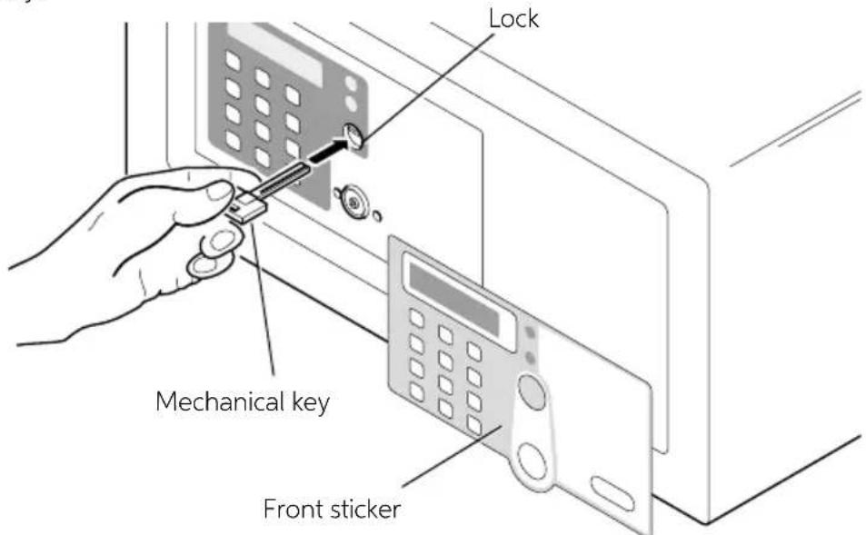Indel B SAFE 35 SMART PLUS - MECHANICAL KEY USE - 1