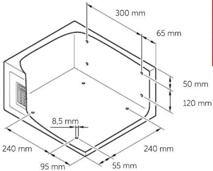 Indel B SAFE 35 SMART PLUS - EMPLACEMENT - 3