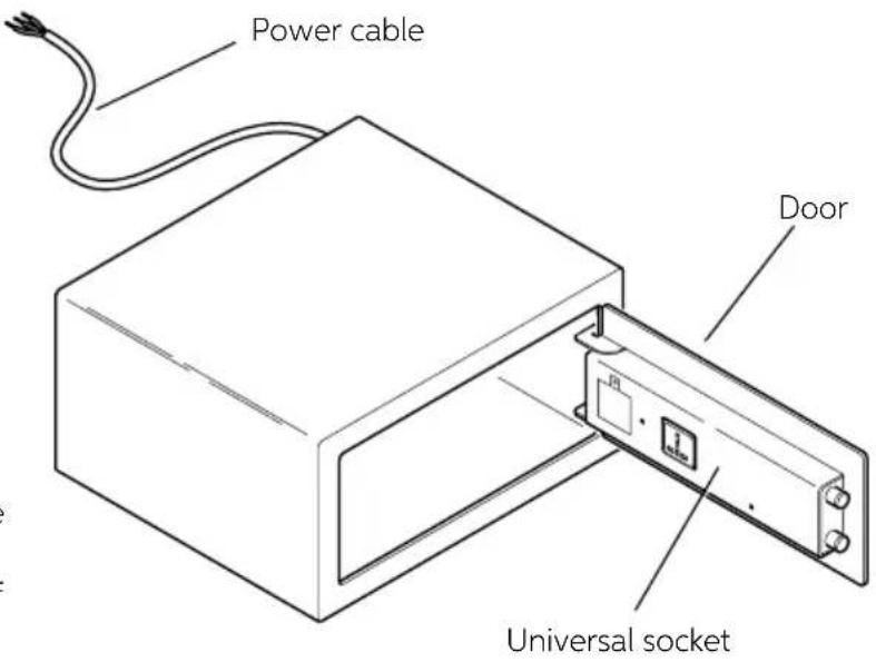 Indel B SAFE 35 SMART PLUS - WARNING - 1