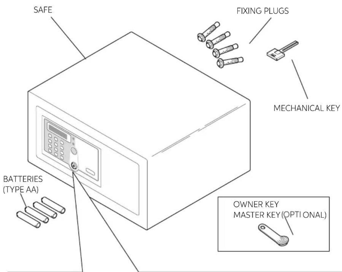 Indel B SAFE 30 PLUS - OVERALL DIMENSIONS - 3