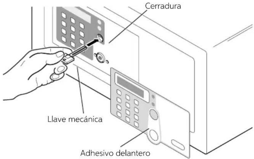 Indel B SAFE 30 PLUS - USO DE LA LLAVE MECÁNICA - 1