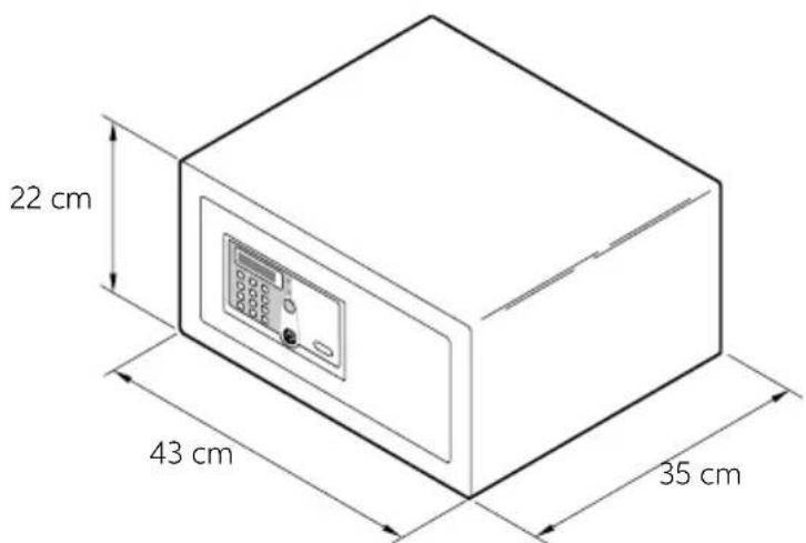 Indel B SAFE 30 PLUS - DIMENSIONES GENERALES - 2