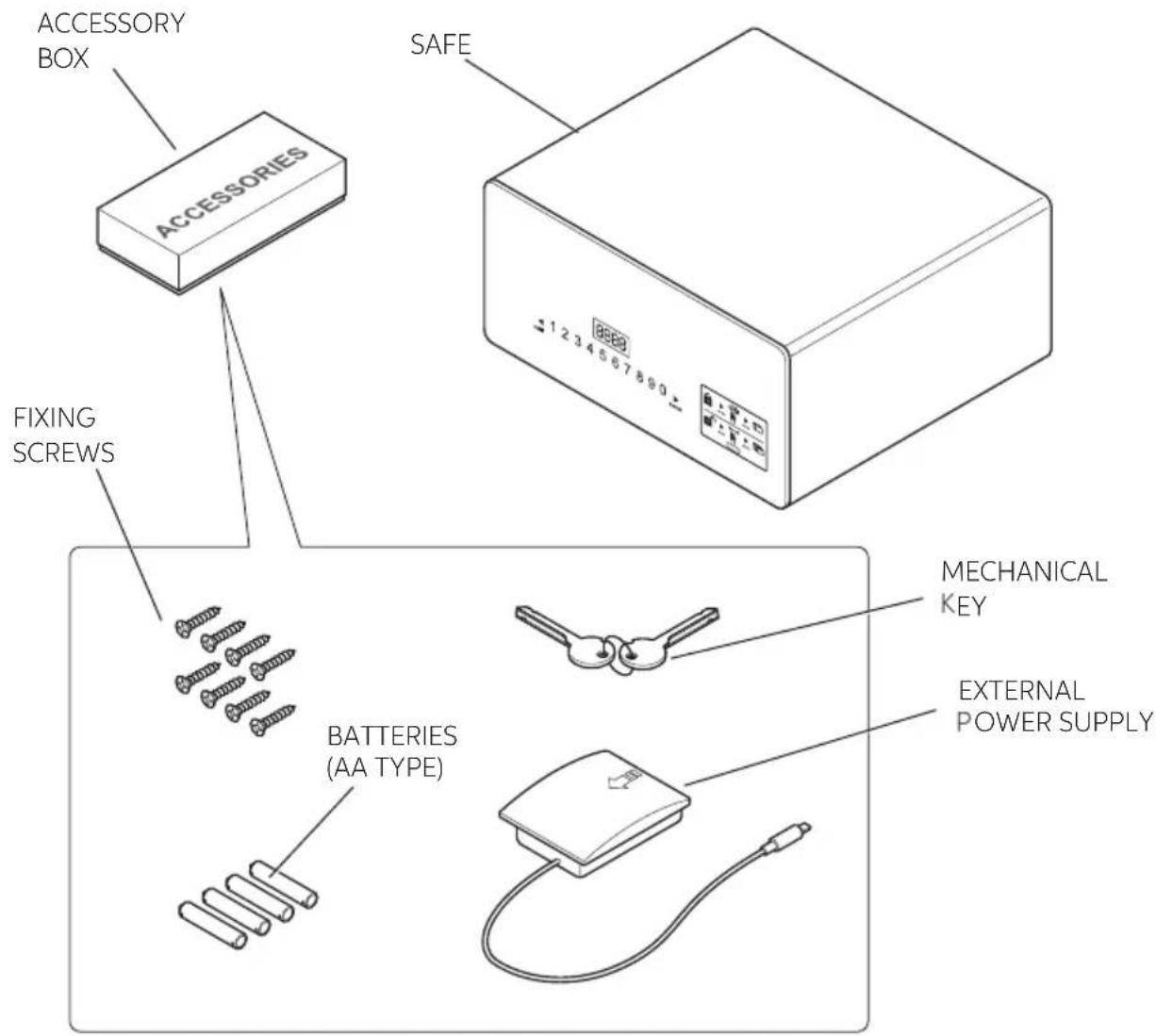 Indel B SAFE TOP OPEN - SAFE TOP OPEN &amp; SAFE DRAWER - 1