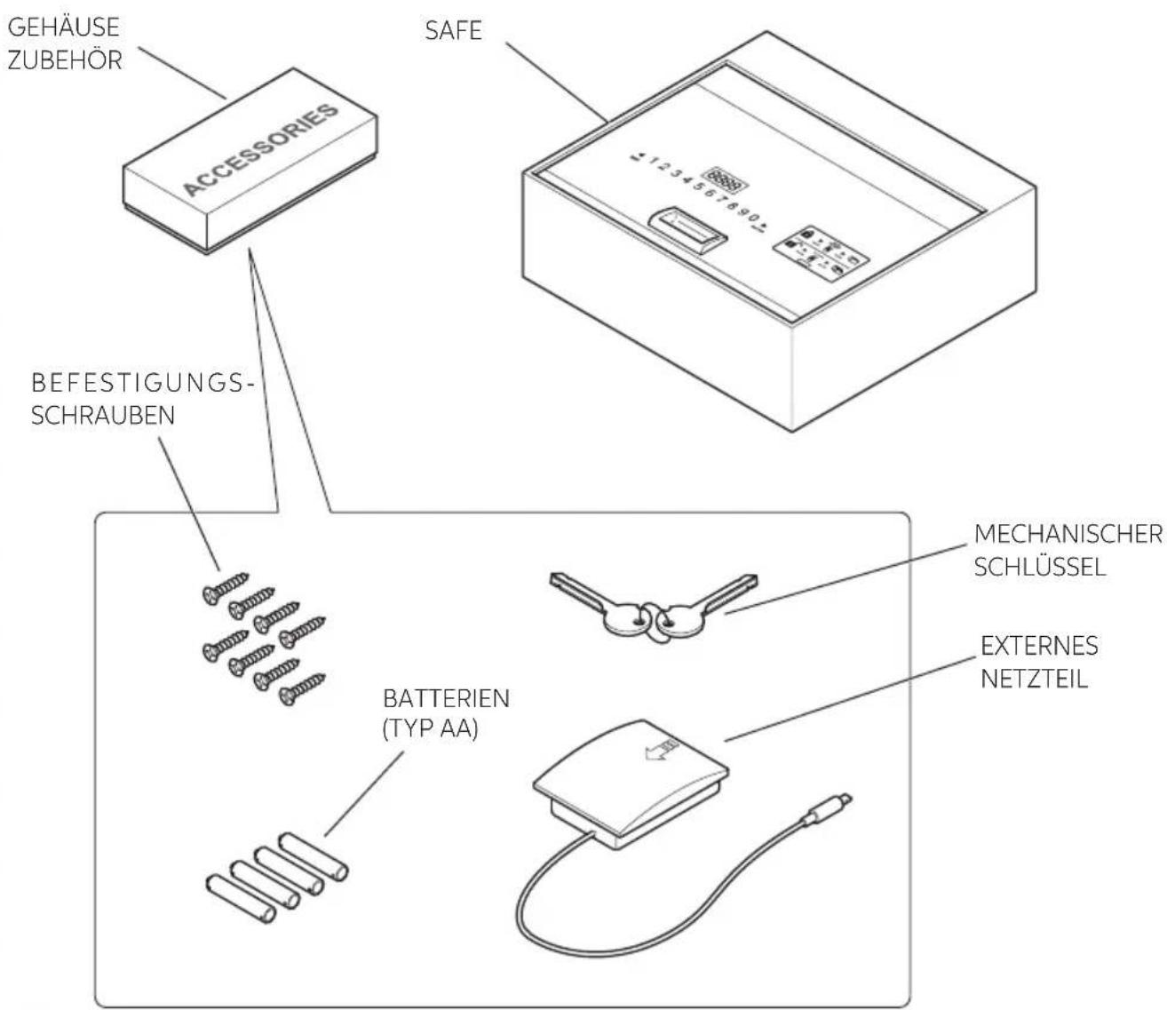 Indel B SAFE TOP OPEN - SAFE TOP OPEN &amp; SAFE DRAWER - 1