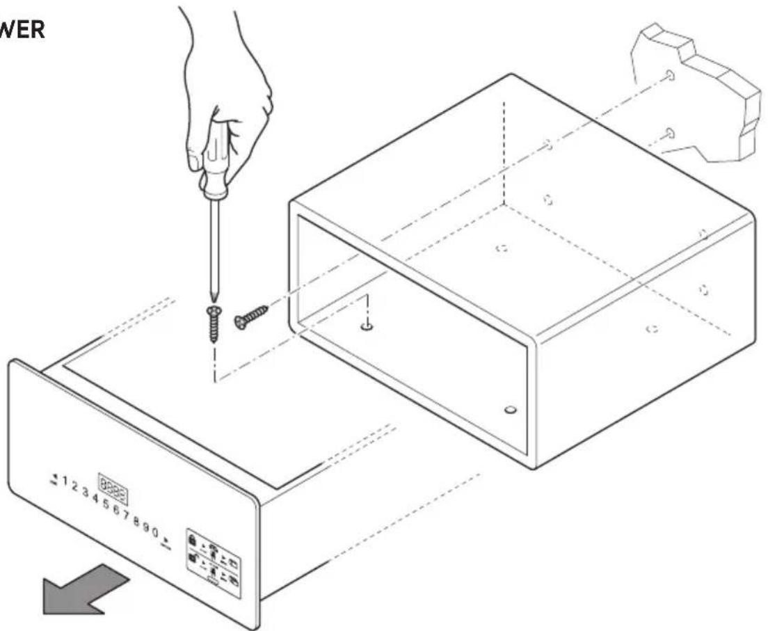 Indel B SAFE TOP OPEN - SAFE TOP OPEN &amp; SAFE DRAWER - 1