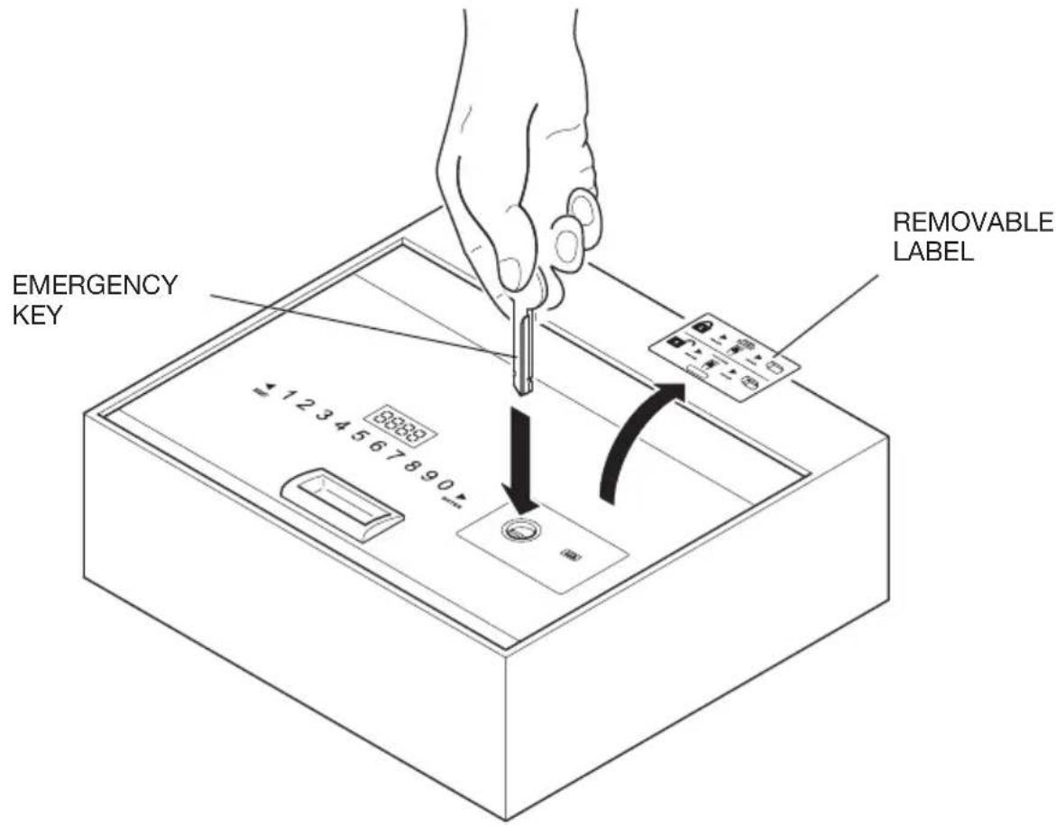 Indel B SAFE DRAWER - "HIDDEN CODE" FUNCTION - 1