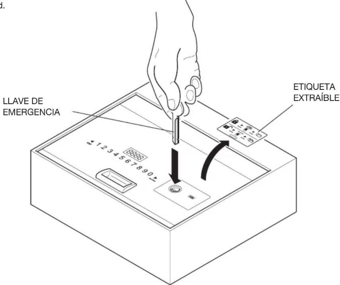 Indel B SAFE DRAWER - Apertura de emergencia con llave - 1