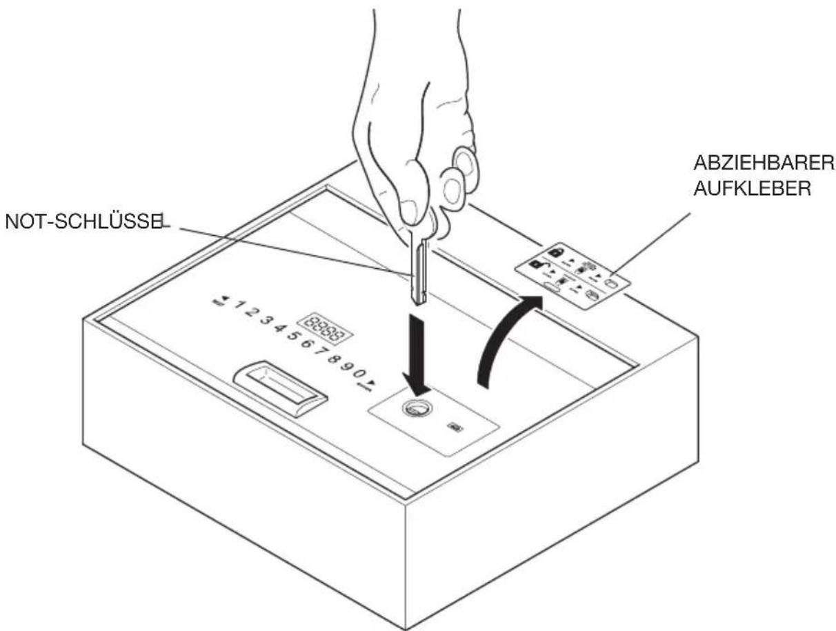 Indel B SAFE DRAWER - Notöffnung mit Schlüssel - 1