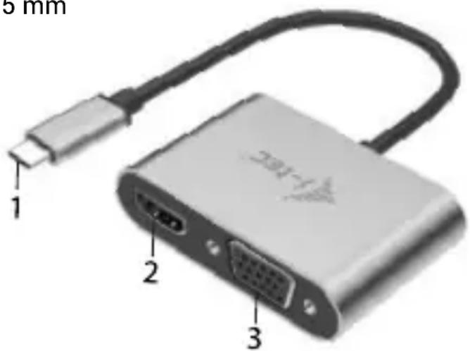 5 mm 1 2 3