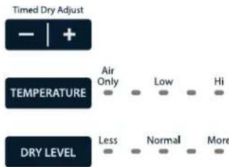 Crosley ZEGD7009GW - Adjust cycle settings, if desired - 1