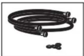 Crosley CAW45125LW - Parts Supplied: - 2