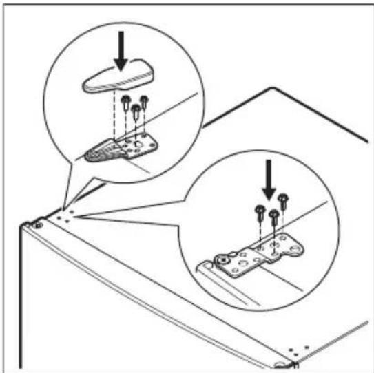 Crosley CFUE2021AW - Door reversal - 7