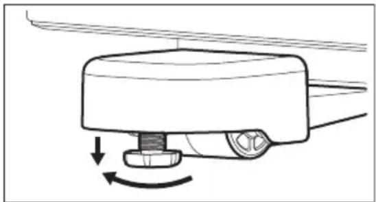 Crosley CFUE2021AW - Setting the anti-tip brackets - 1
