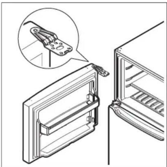 Crosley CFUE2021AW - Door reversal - 4