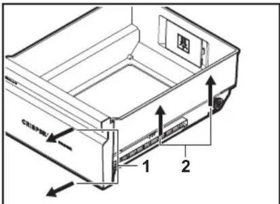 Crosley ZFEH2848AF - Removing/Installing crisper drawers with PureAir Produce Keeper™ - 1