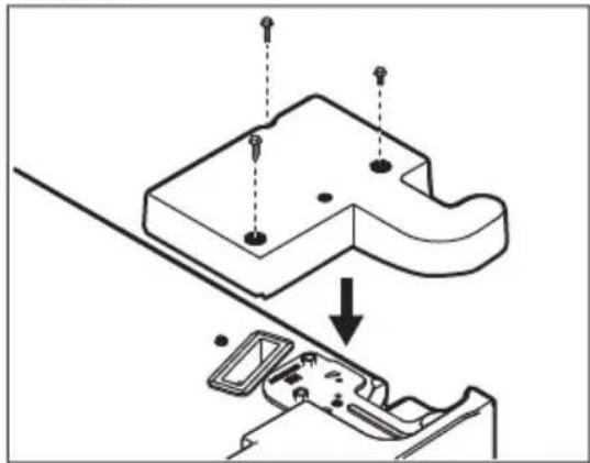 Crosley ZFEH2848AF - Para desinstalar las puertas del refrigerador: - 1