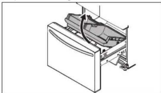 Crosley ZFEH2848AF - Retrait/installation des paniers du congélateur - 3
