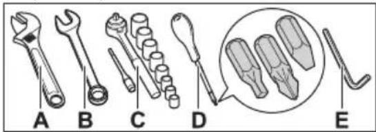 Crosley ZFEH2848AF - Outils nécessaires - 1