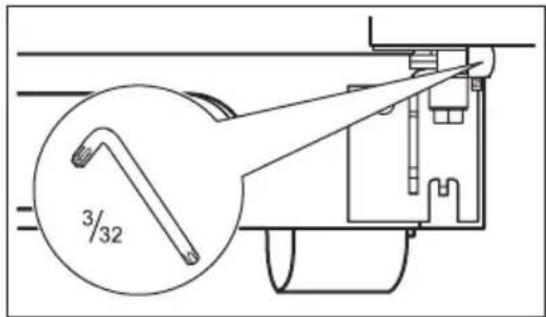 Crosley CRSEH267AW - Nivelación de puertas - 1