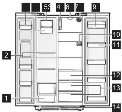 Crosley CRSEH267AW - Descripción general del producto - 1