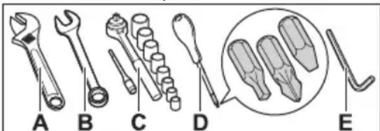 Crosley CFEH2868AW - Tools necessary - 1