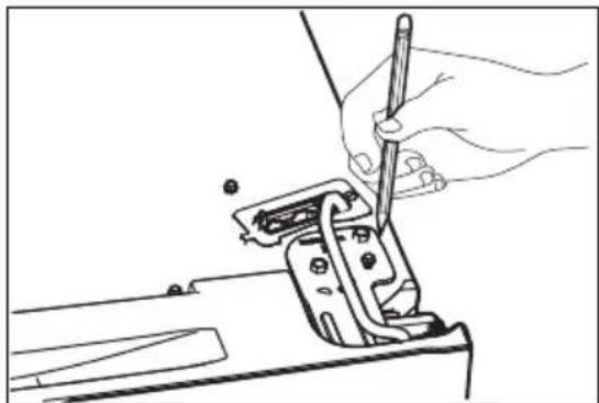 Crosley CFEH2868AW - To remove refrigerator doors: - 4