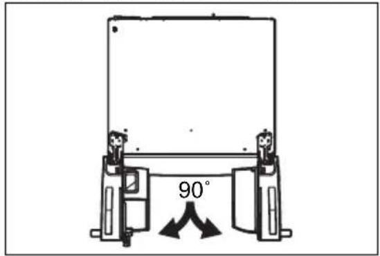 Crosley CFEH2868AS - Para desinstalar las puertas del refrigerador: - 7