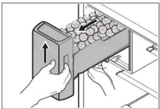 Crosley CFEH2868AS - Limpieza del dispensador de hielo - 1