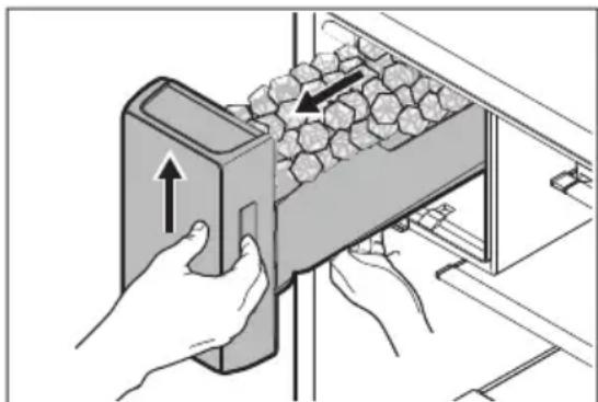 Crosley CFEH2868AS - Cleaning the ice maker - 1