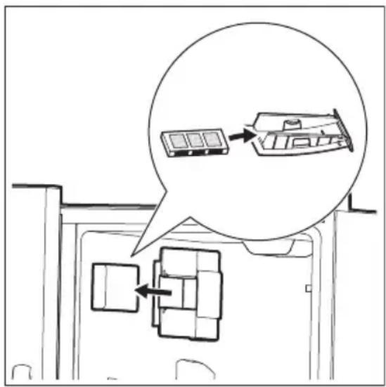 Crosley CRSEH267AS - Replacing your air filter - 1