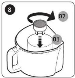 SAMSUNG SC18M21L0S1 - Cleaning the dustbin - 8