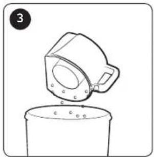 SAMSUNG SC18M21L0S1 - Cleaning the dustbin - 3