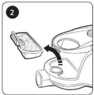 SAMSUNG SC18M21L0S1 - Cleaning the dust filter - 2