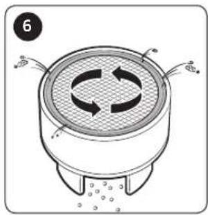 SAMSUNG SC18M21L0S1 - Cleaning the dustbin - 6