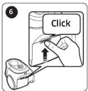 SAMSUNG SC18M21L0S1 - Cleaning the outlet filter - 6