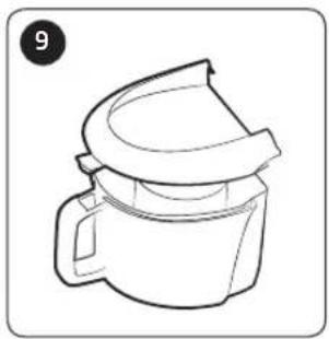 SAMSUNG SC18M21L0S1 - Cleaning the dustbin - 9