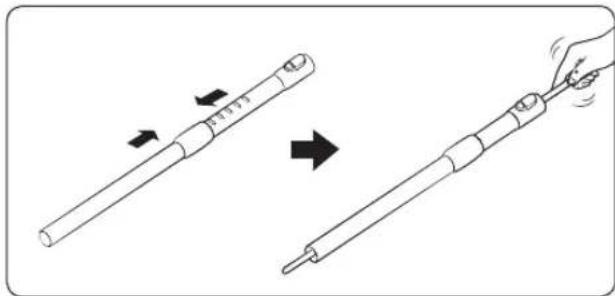 SAMSUNG SC18M21L0S1 - Cleaning the pipe - 1